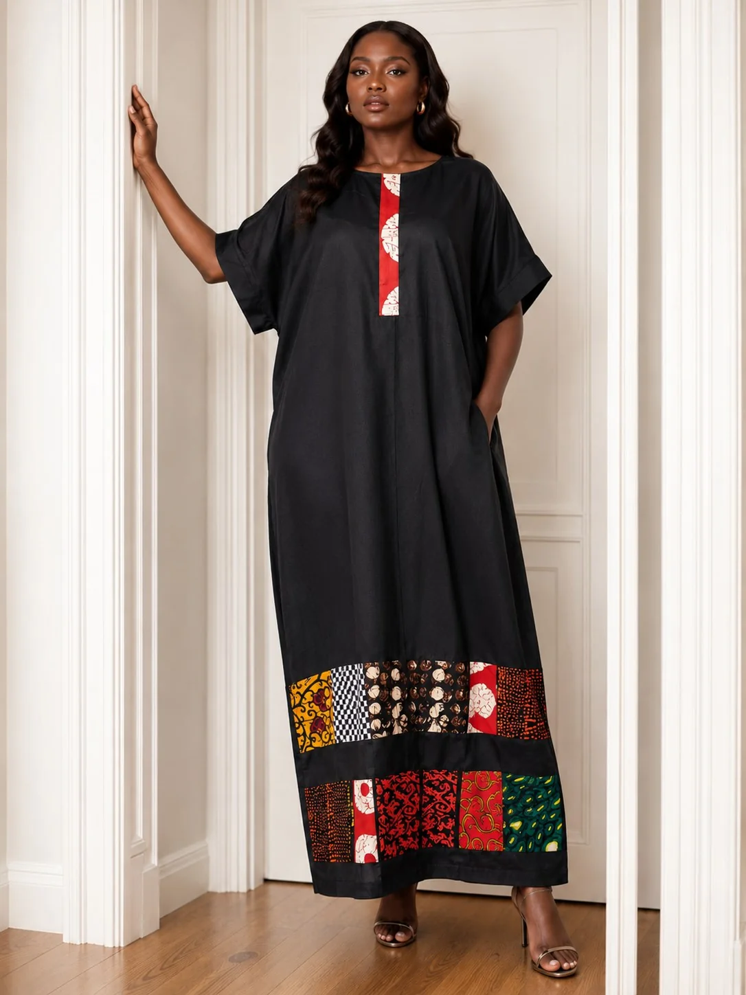 Heritage Patchwork Maxi Gown by Da Estol Creative