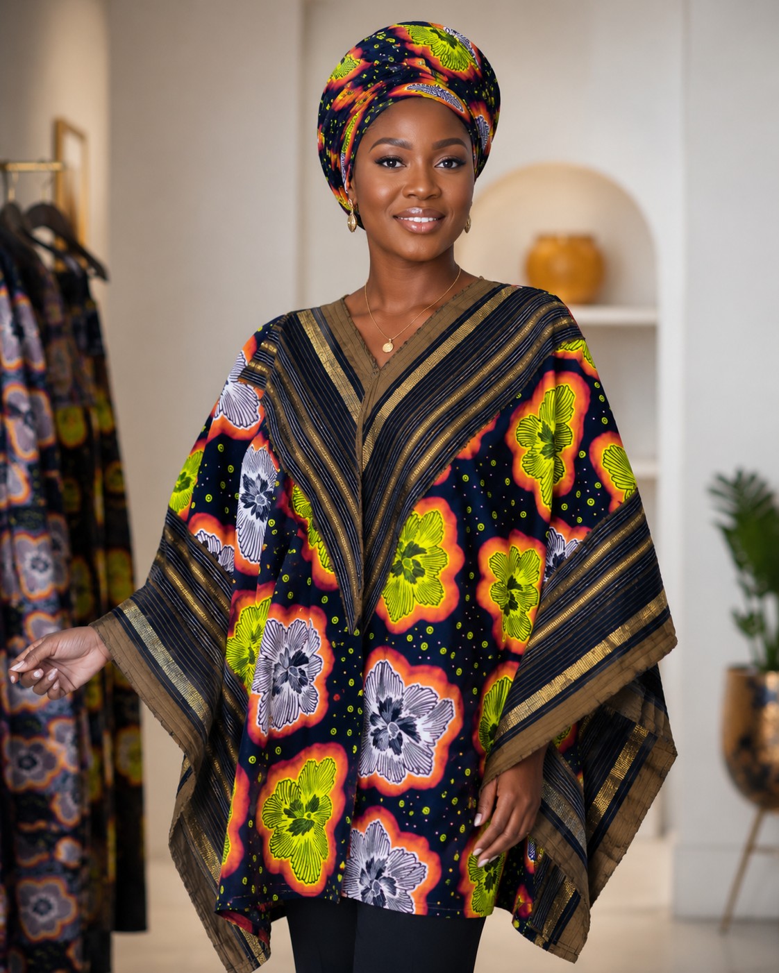 Multicolour Heritage Top by Da Estol Creative